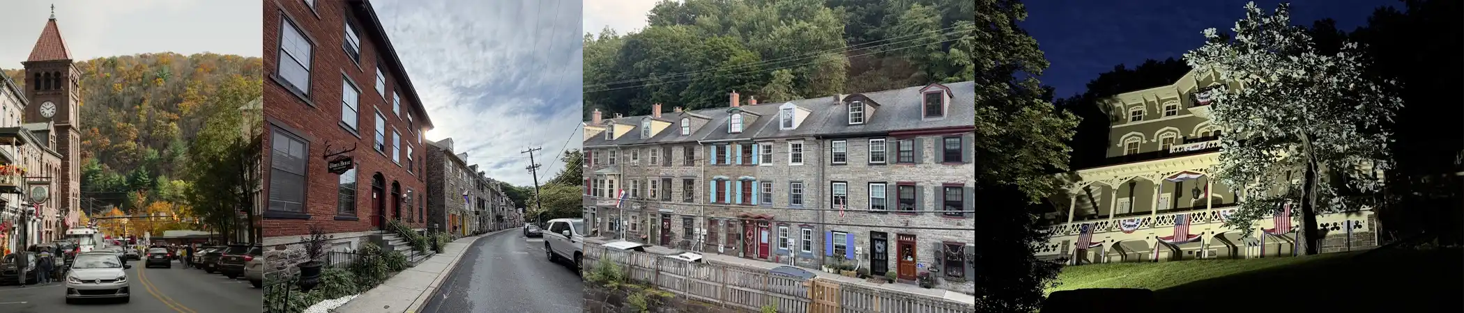 Downtown Jim Thorpe, Pennsylvania