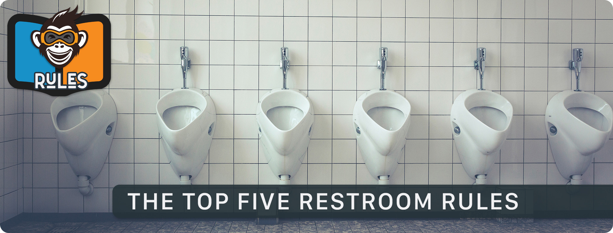 The Top Five Male Restroom Etiquette Rules