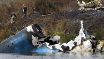KHL Plane Crash