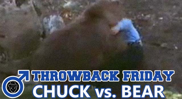 Throwback Friday: Chuck Norris Fights A Bear