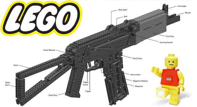 Ak 47 lego gun new arrivals