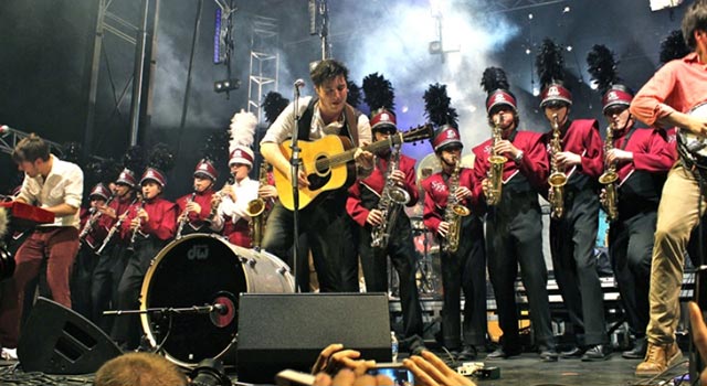 Mumford + Sons + Marching Band