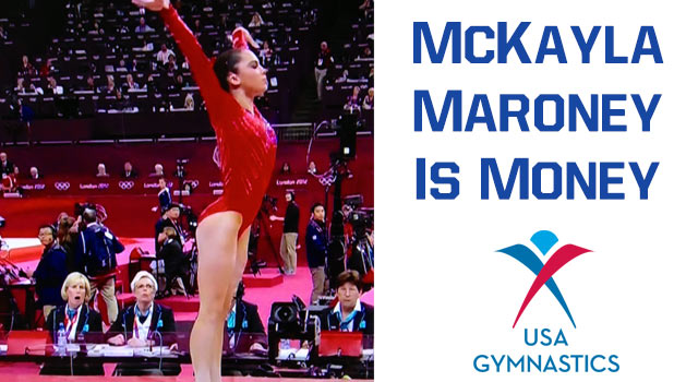 McKayla "Money" Maroney Drops Jaws At The Olympics