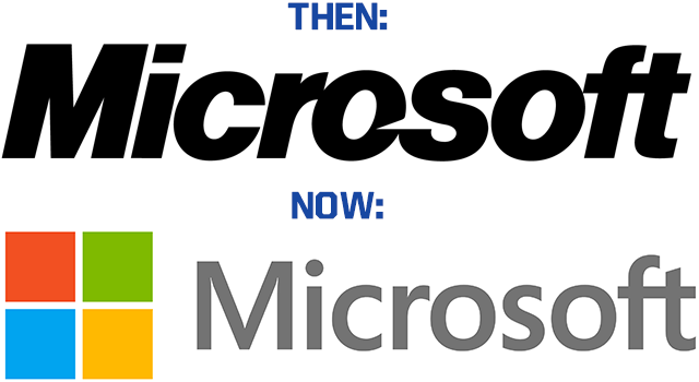 Microsoft Gets A New Logo