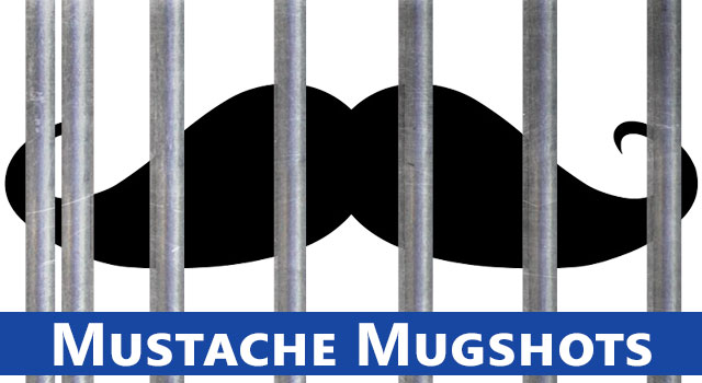 5 Awesome Mustache Mugshots