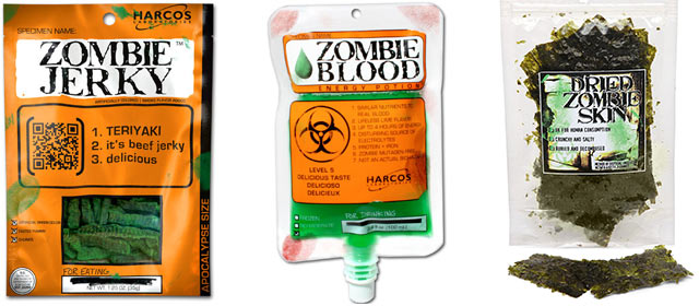 Zombie Food Samples