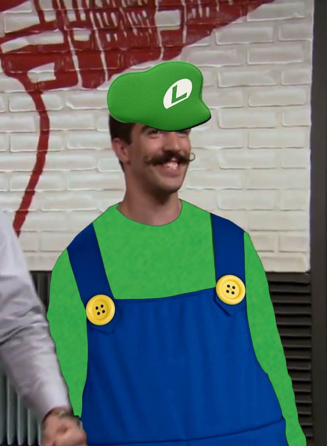 Luigi's Mustache Appears On NBC's The Voice