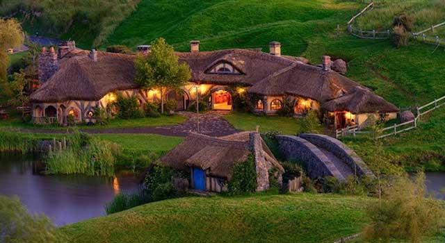 A Replica Hobbit Pub