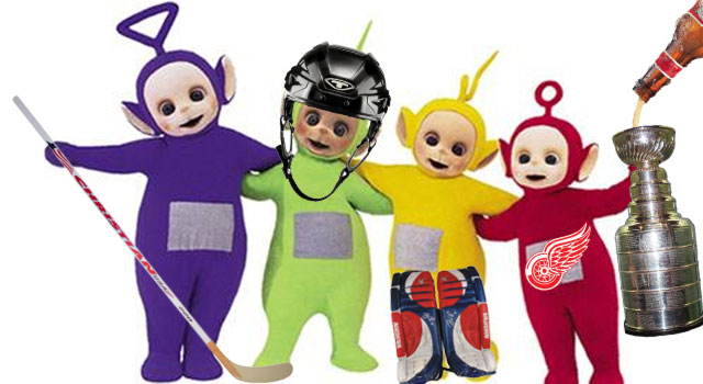 Teletubbies And The Red Wings