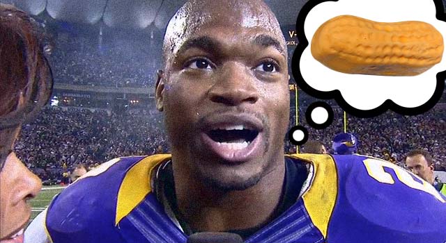 Adrian Peterson Loves Orange Peanuts - Bad Lip Reading