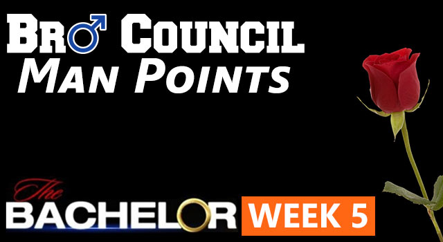 Man Points: The Bachelor Week Five