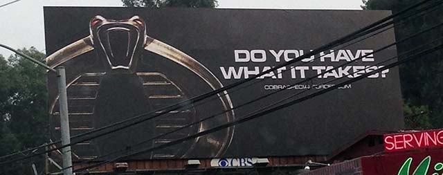 COBRA Billboard