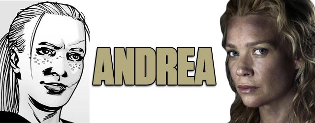 Andrea - Walking Dead TV vs. Graphic Novel