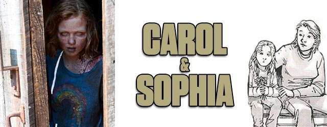 Carol and Sophia - Walking Dead TV vs. Graphic Novel
