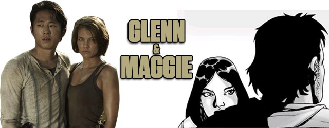 Glenn and Maggie - Walking Dead TV vs. Graphic Novel