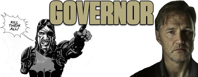 Governor - Walking Dead TV vs. Graphic Novel