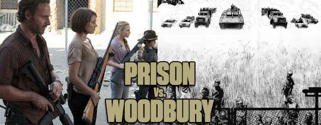 Prison-Woodbury Showdown - Walking Dead TV vs. Graphic Novel