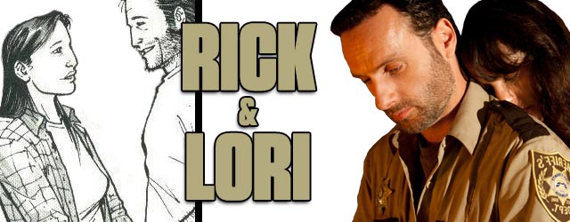Rick and Lori - Walking Dead TV vs. Graphic Novel