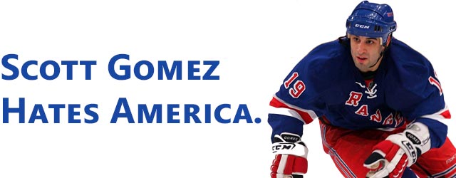 Scott Gomez Hates America