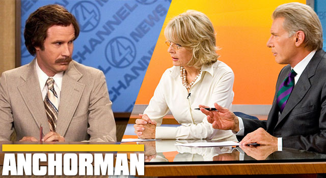 Harrison Ford Is In Anchorman: The Legend Continues