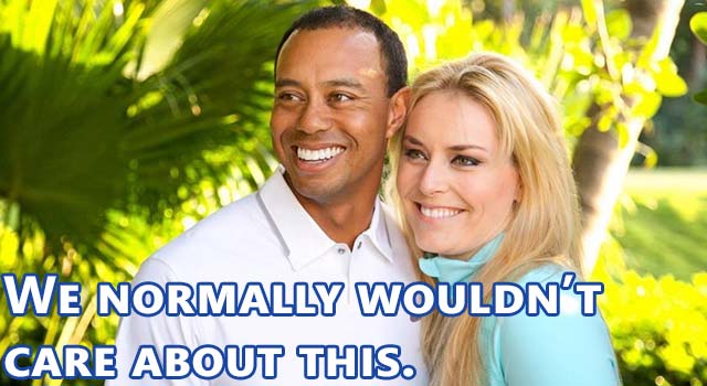 Tiger Woods And Lindsey Vonn: Awkward Beginnings