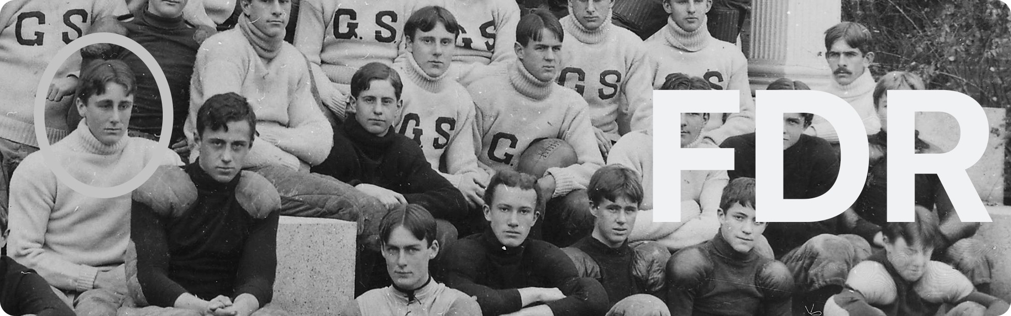 US Presidents Playing Football - Franklin D Roosevelt FDR