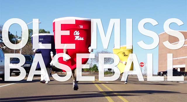 Newest Baseball Mascot Race: Ole Miss' Solo Cups