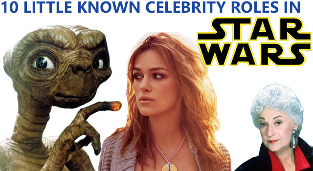 10 Star Wars Celebrities You've Never Noticed