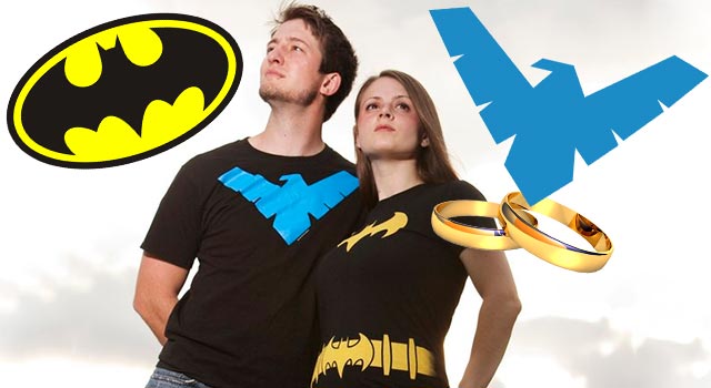 The Batgirl-Nightwing Wedding: Nerds Unite!