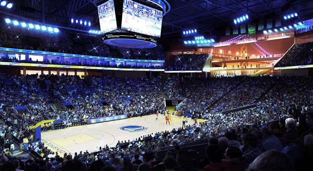 Warriors New Arena - Inside