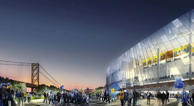 Warriors New Arena - Entrance