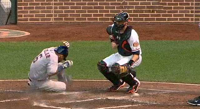 Astros Player Steals Home And Gets Hit By Pitch