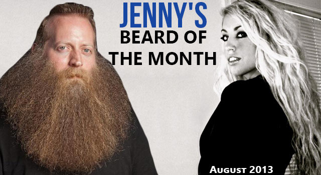 Jenny's Beard Of The Month - Jeff Langum - August 2013