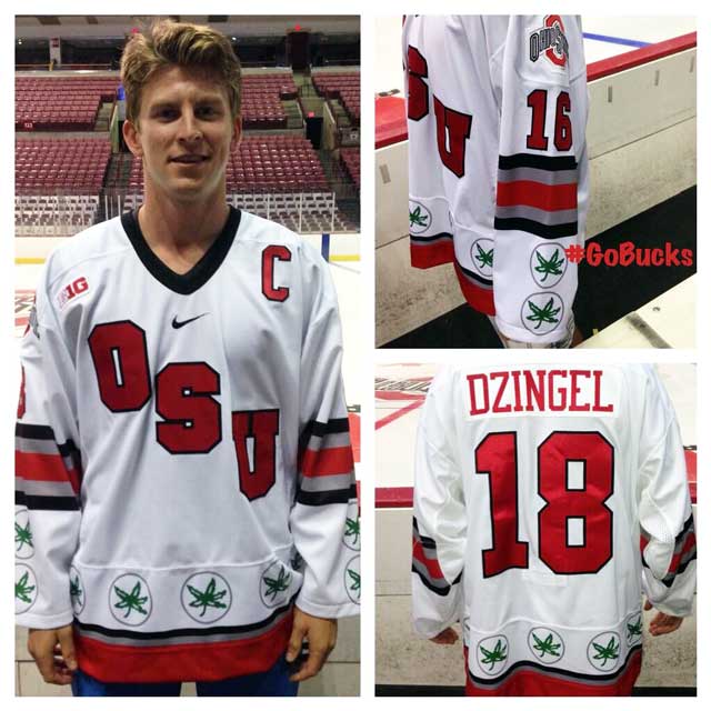 Ohio State Unveils New Marijuana Themed Hockey Jerseys