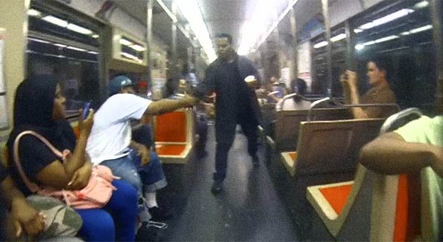 Panhandler Pranks Entire Subway Car