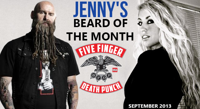 Jenny's Beard Of The Month - Chris Kael From Five Finger Death Punch