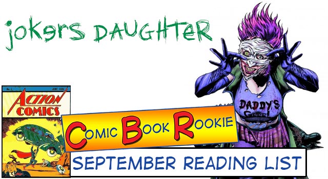 Comic Book Rookie: September 2013 Review (Villains Month)