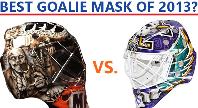 Goalie Mask Fight: Zombie Ben Franklin Vs. The Mighty Ducks