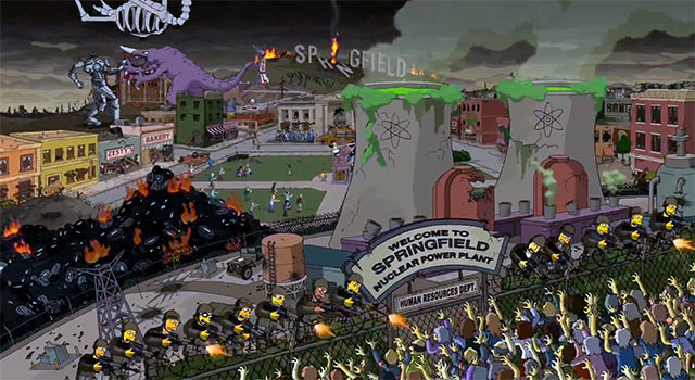 Guillermo del Toro's Amazing Halloween Opening Couch Gag For The Simpsons