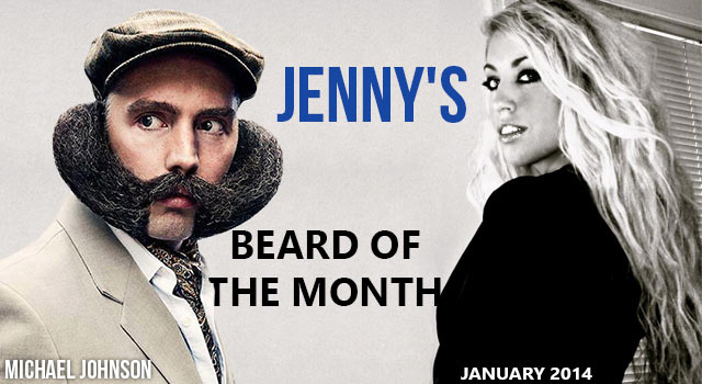 Jenny's Beard Of The Month - Michael Johnson - January 2014