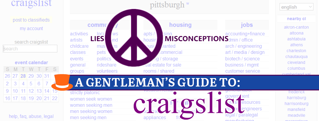Clearing Up The Misconceptions And Lies About Craigslist
