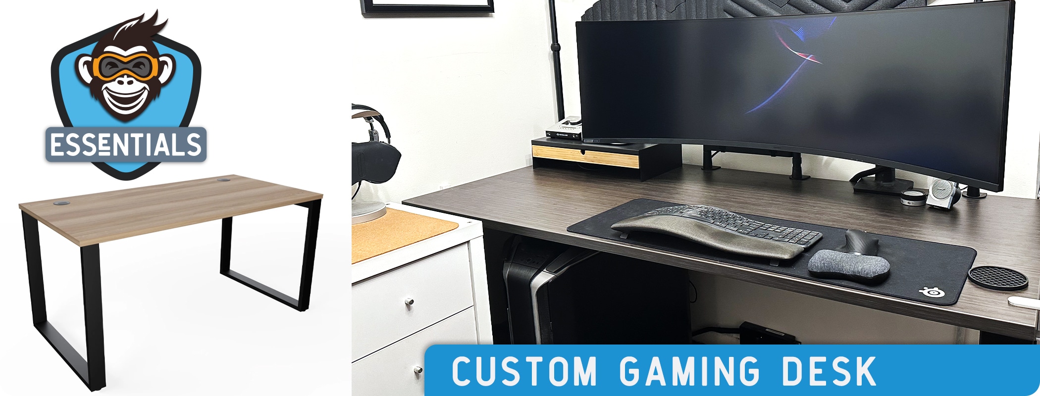 Essentials - Custom Gaming Desk