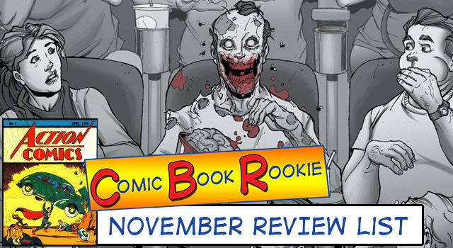 Comic Book Rookie November 2013 Review