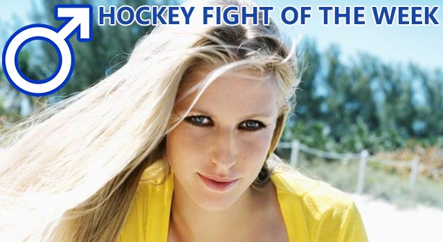 Hockey Fight Of The Week: Elena Dementieva?