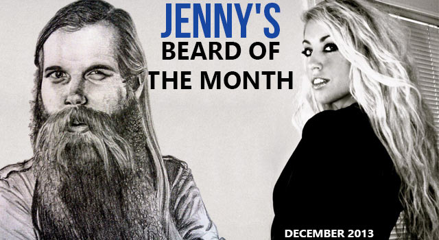 Jenny's Beard Of The Month - Myk O'Connor - December 2013