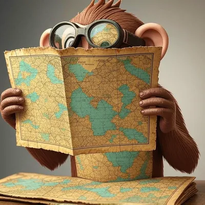 Lost monkey